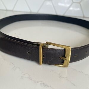 Vintage Coach Brown/Black reversible Belt-GUC